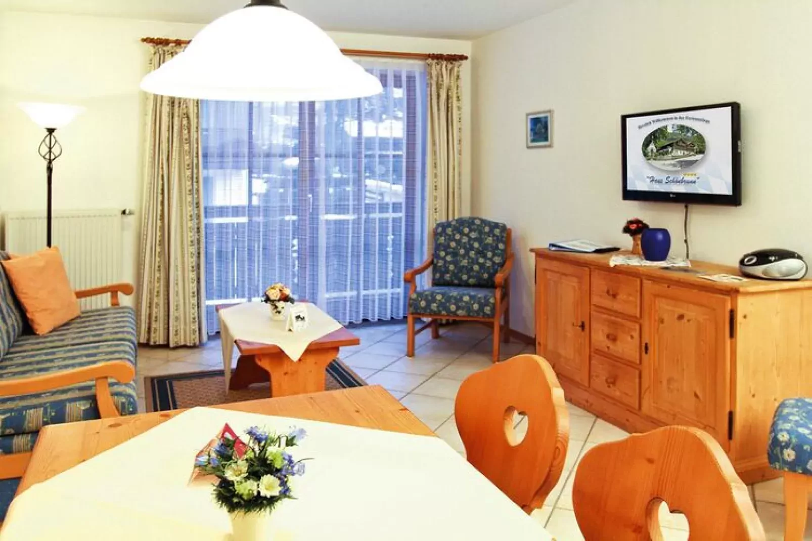 Holiday resort Haus Schönbrunn, Bayrischzell-2-Raum App., 1-2 Pers., 45 qm-Eetkamer