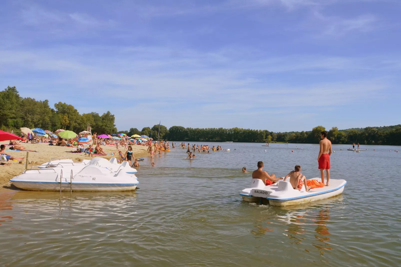 Bourg Est 2-Gebieden zomer 20km