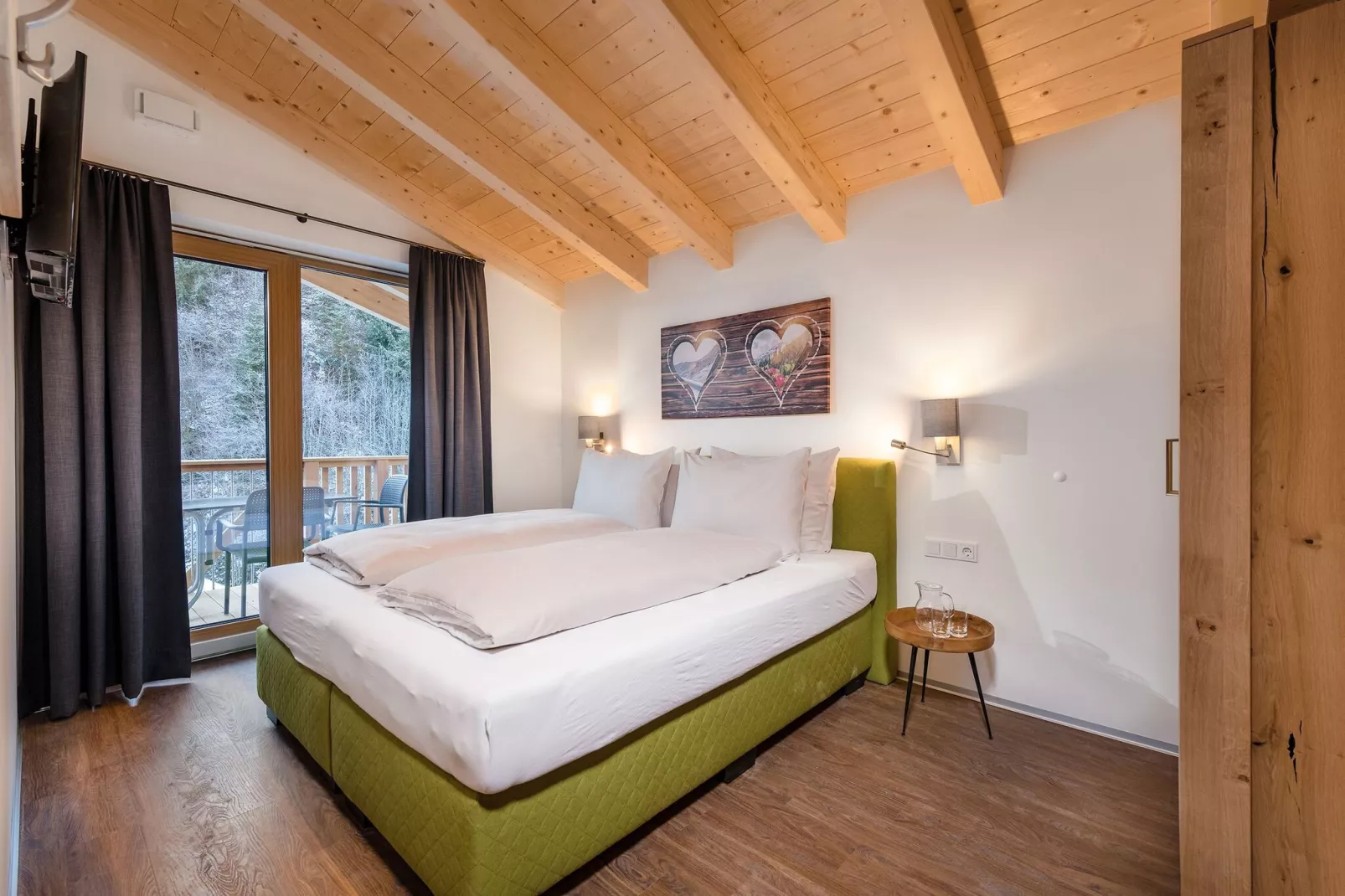 Penthouse Alpine Luxury-Slaapkamer