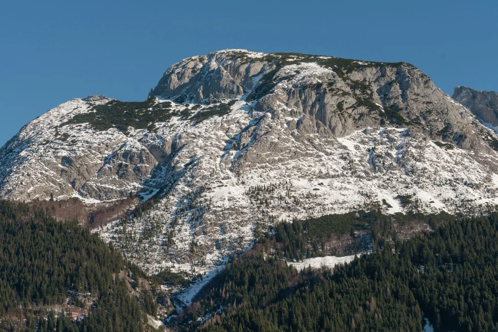Alpendorf Dachstein West 1-Gebied winter 1km