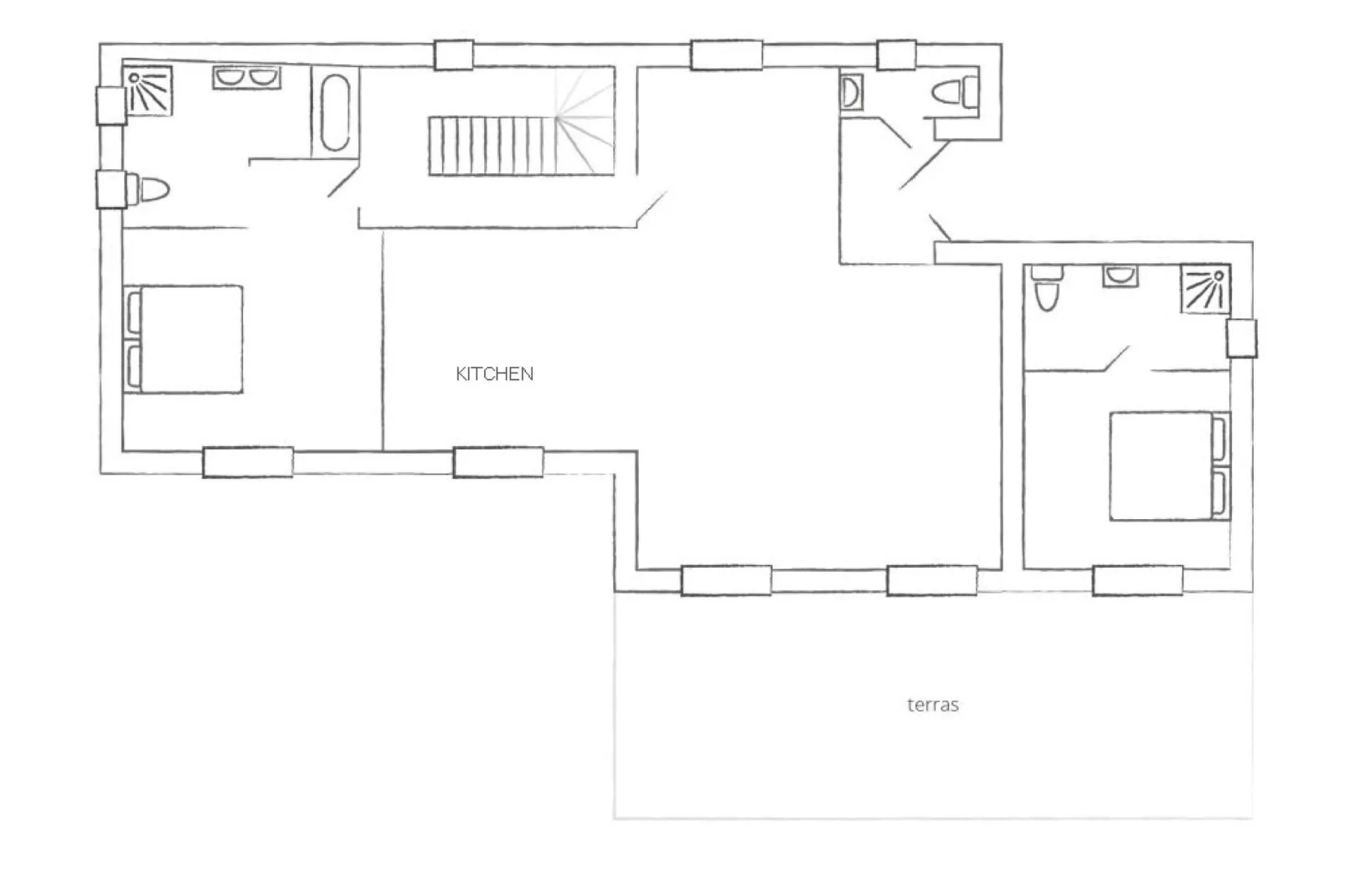 Villa Athos 14p-Faciliteiten