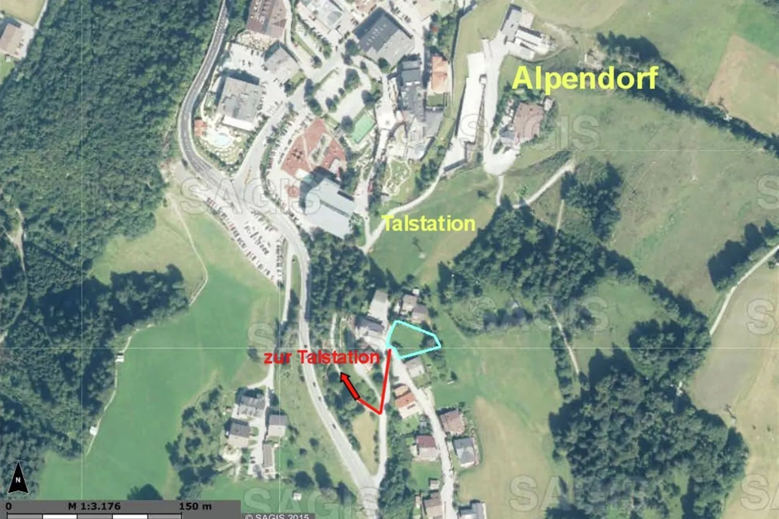 An der Piste 2 Alpendorf-Faciliteiten