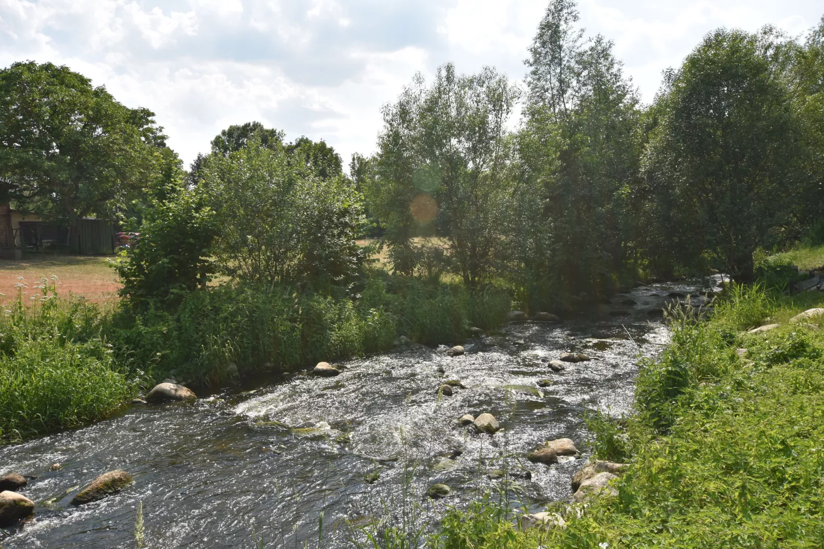 Am Hellbach-Gebieden zomer 1km