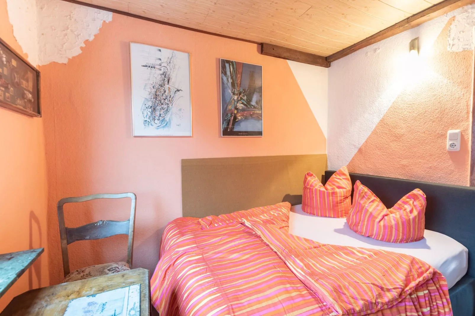 XL Ferienhaus Leuchtturm für Gruppen-Slaapkamer