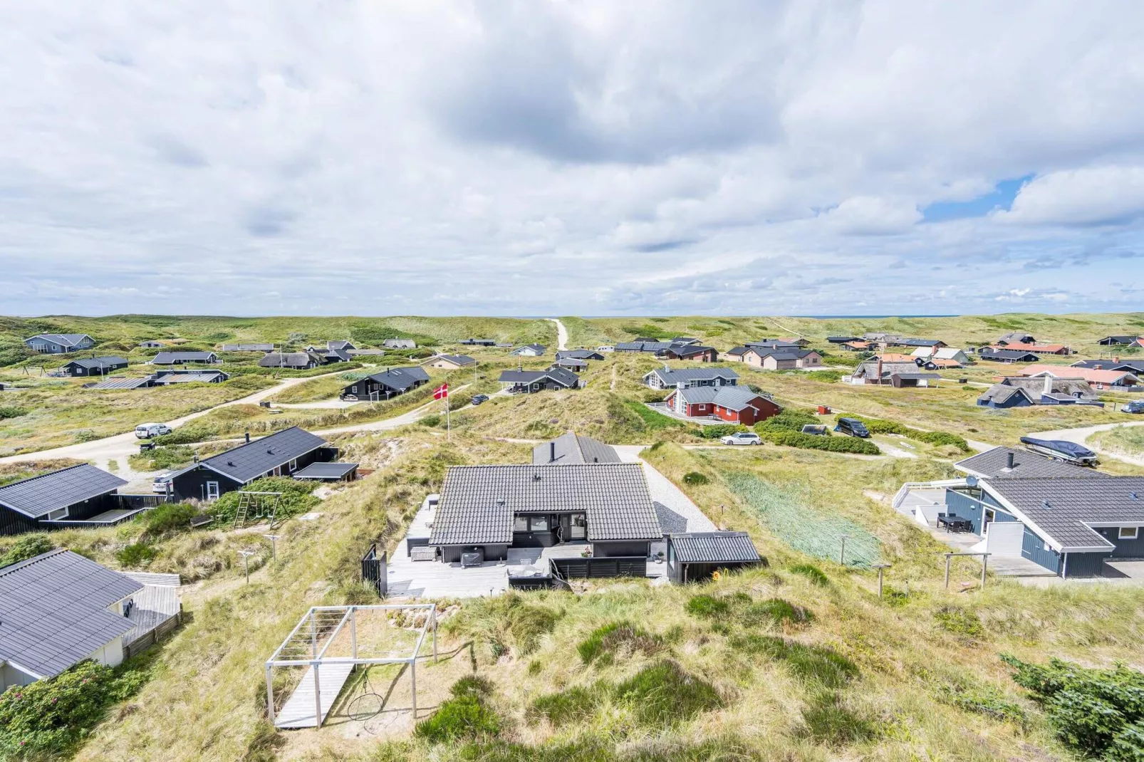 5 persoons vakantie huis op een vakantie park in Hvide Sande-Uitzicht