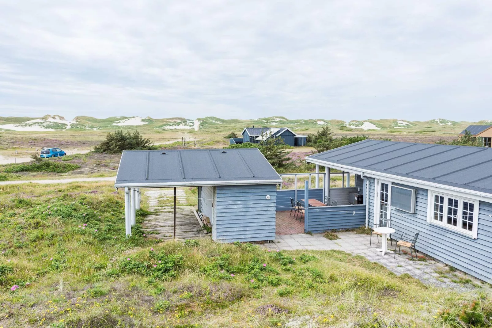 4 persoons vakantie huis op een vakantie park in Hvide Sande