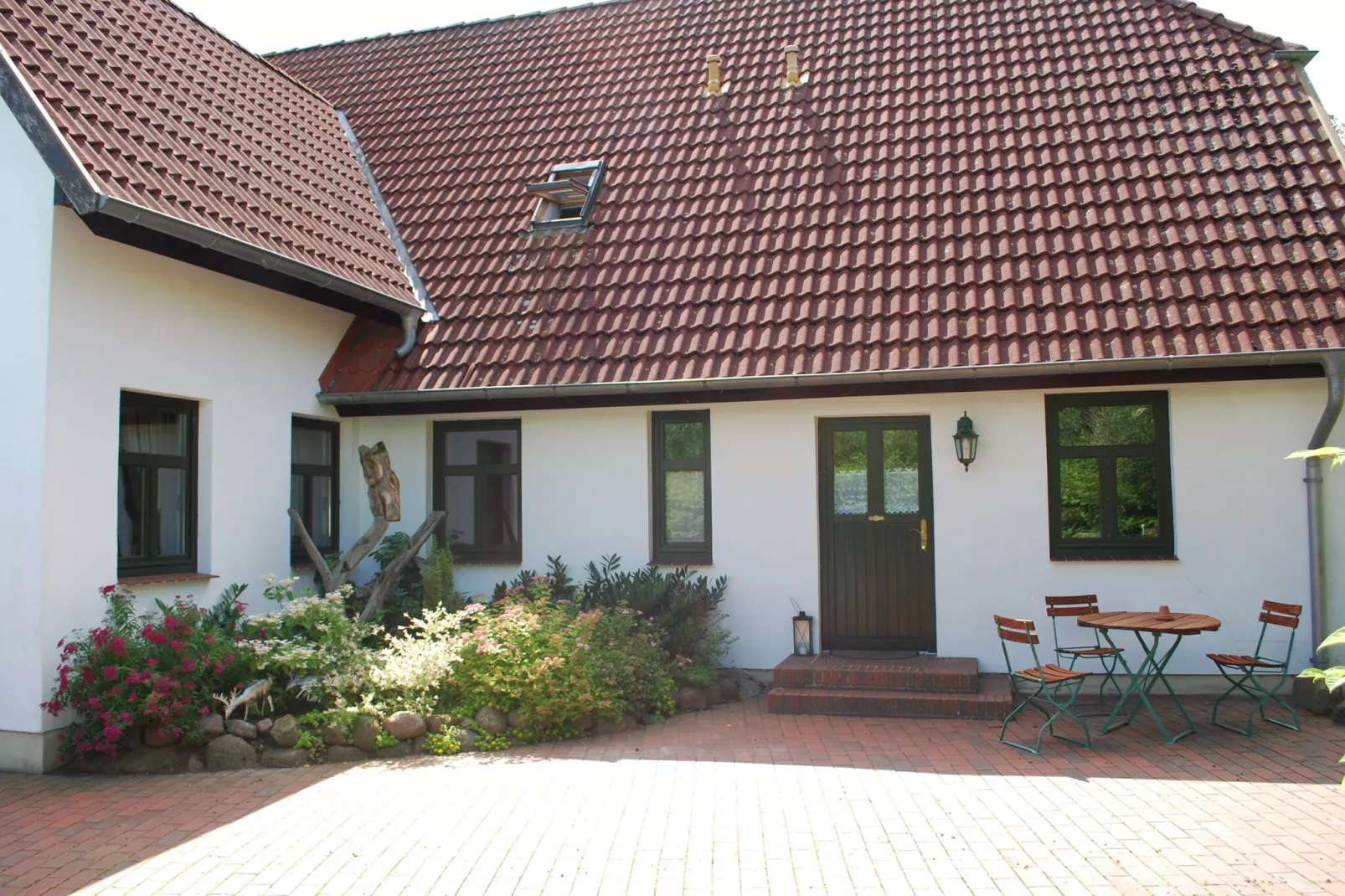 Wohnung Bornholm im kleinen Ferienpark-Terrasbalkon