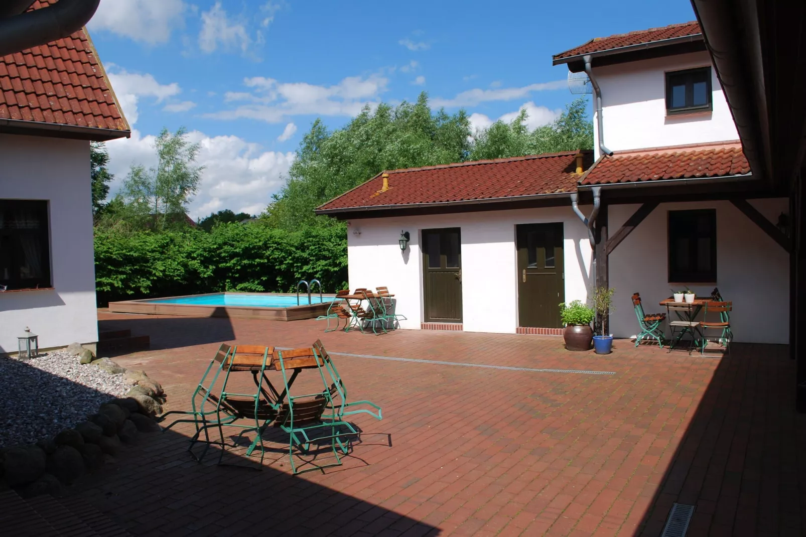 Rustikale Wohnung Fehmarn-Terrasbalkon