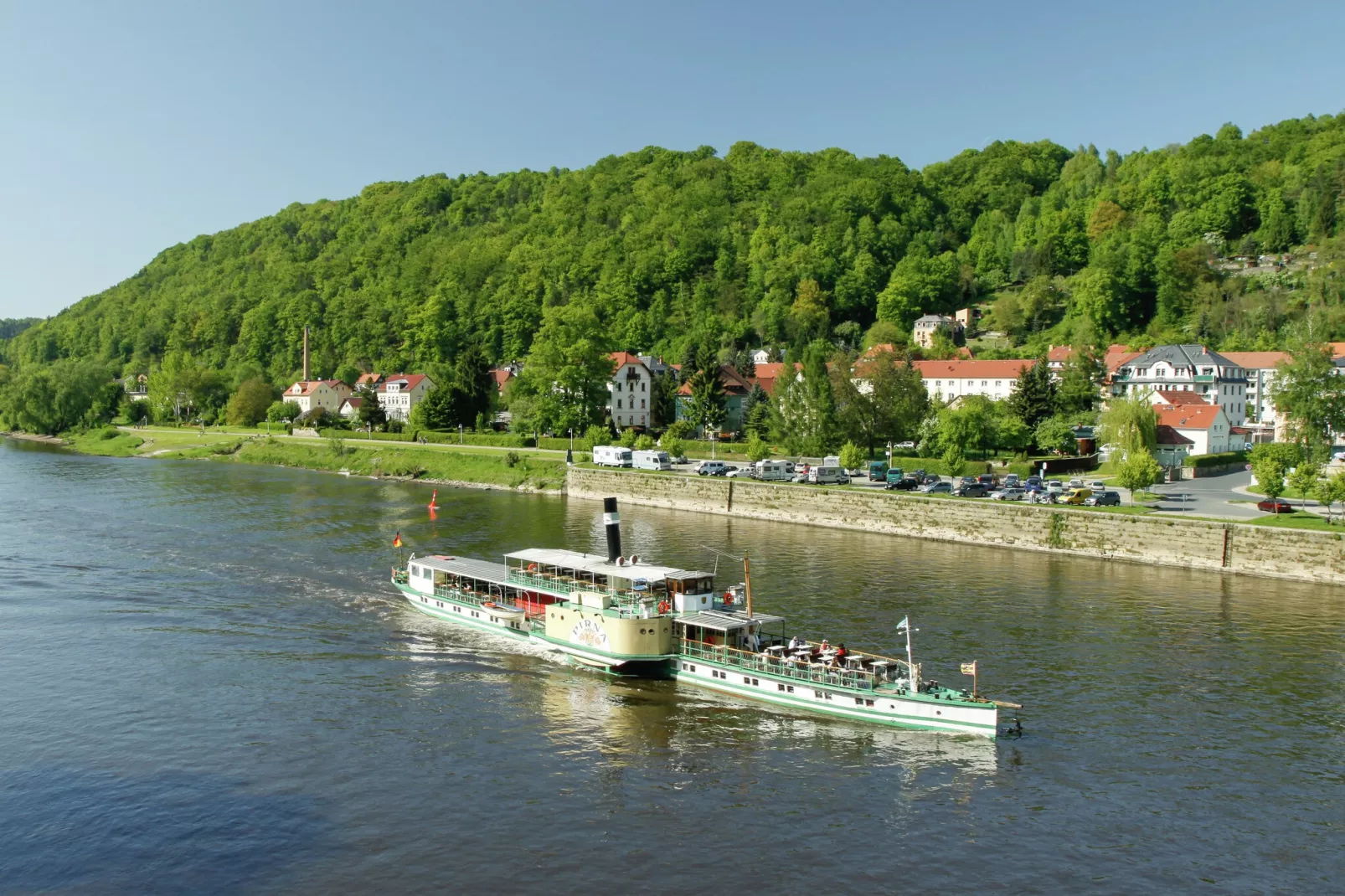 Hohnstein-Gebieden zomer 5km