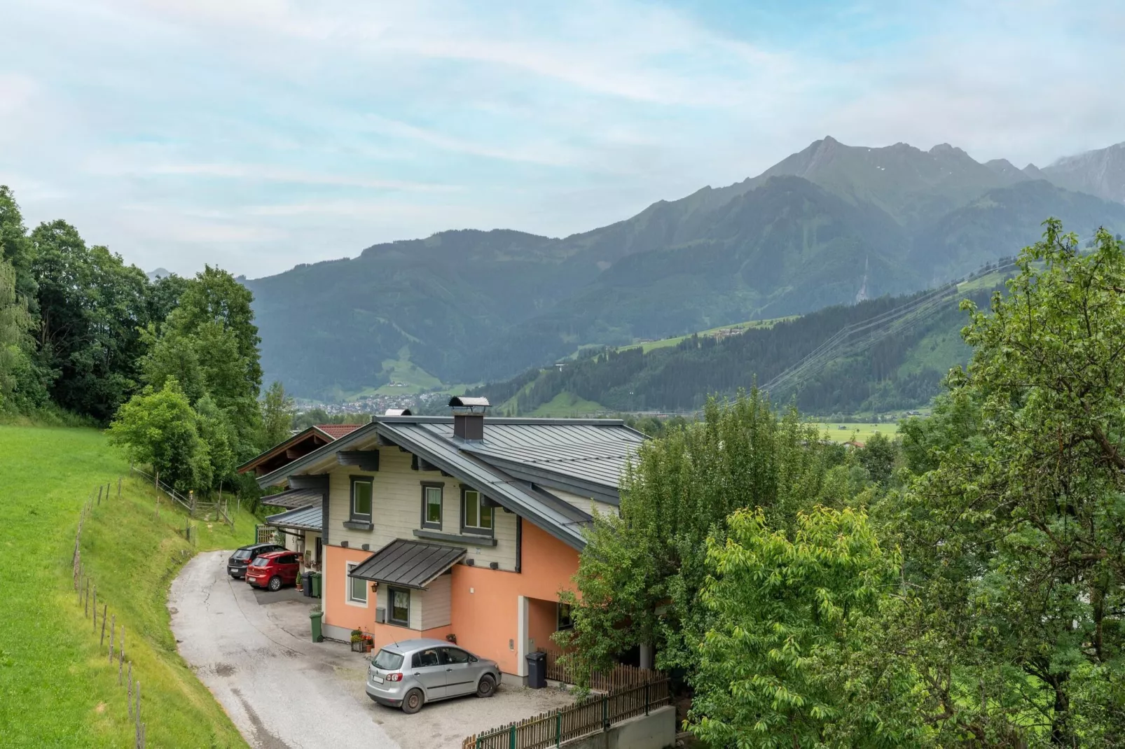 Apartment Bernd Gassner-Uitzicht zomer