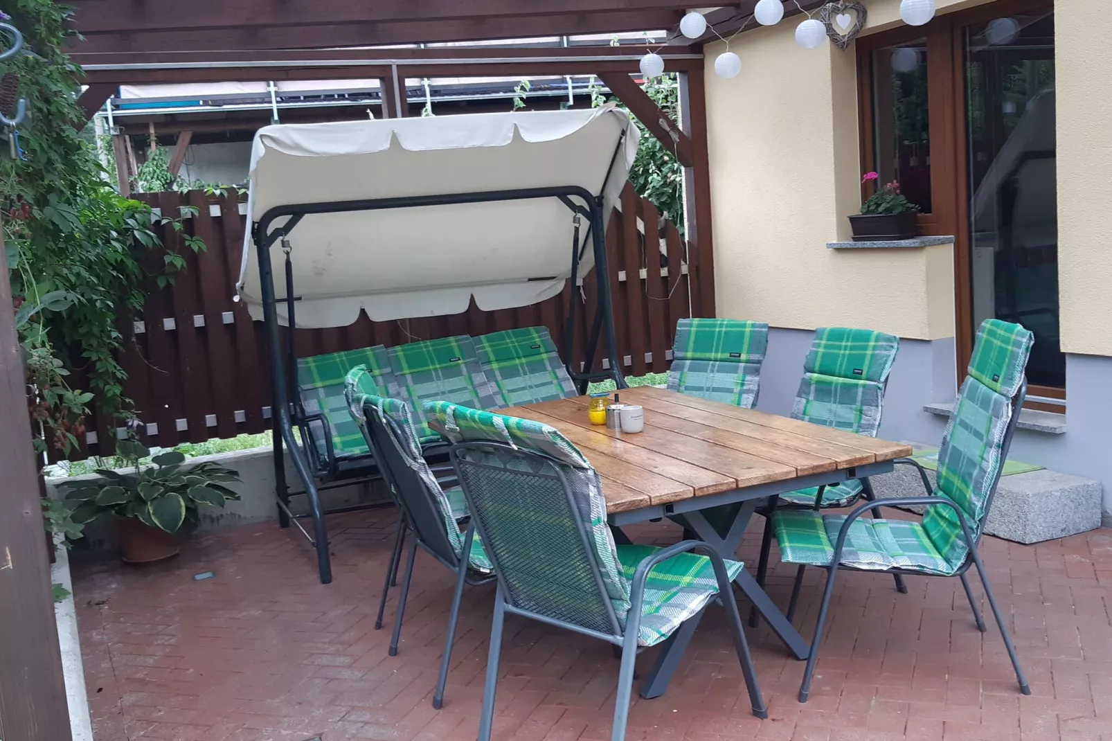 Ferienhaus Kegel-Terrasbalkon