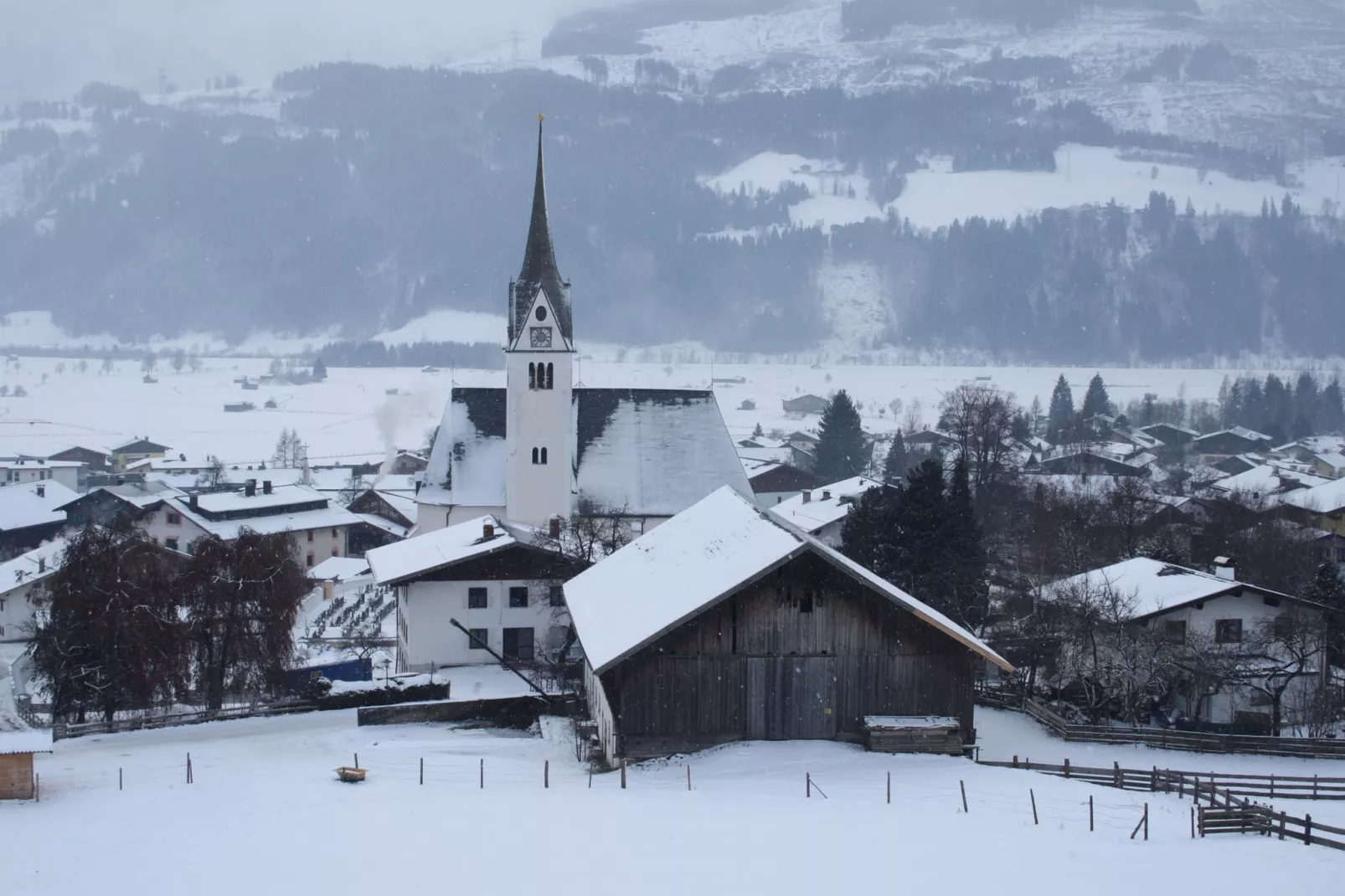 Appartement Himmelschein-Uitzicht winter