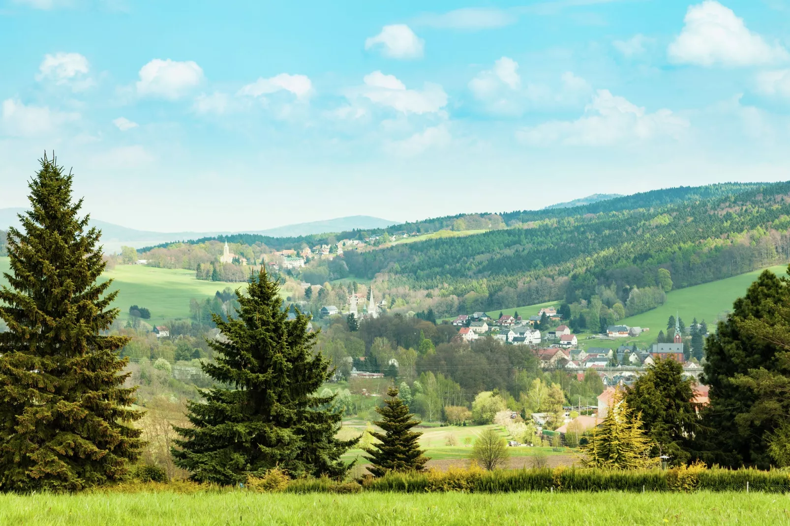 Fuchsberg-Uitzicht zomer