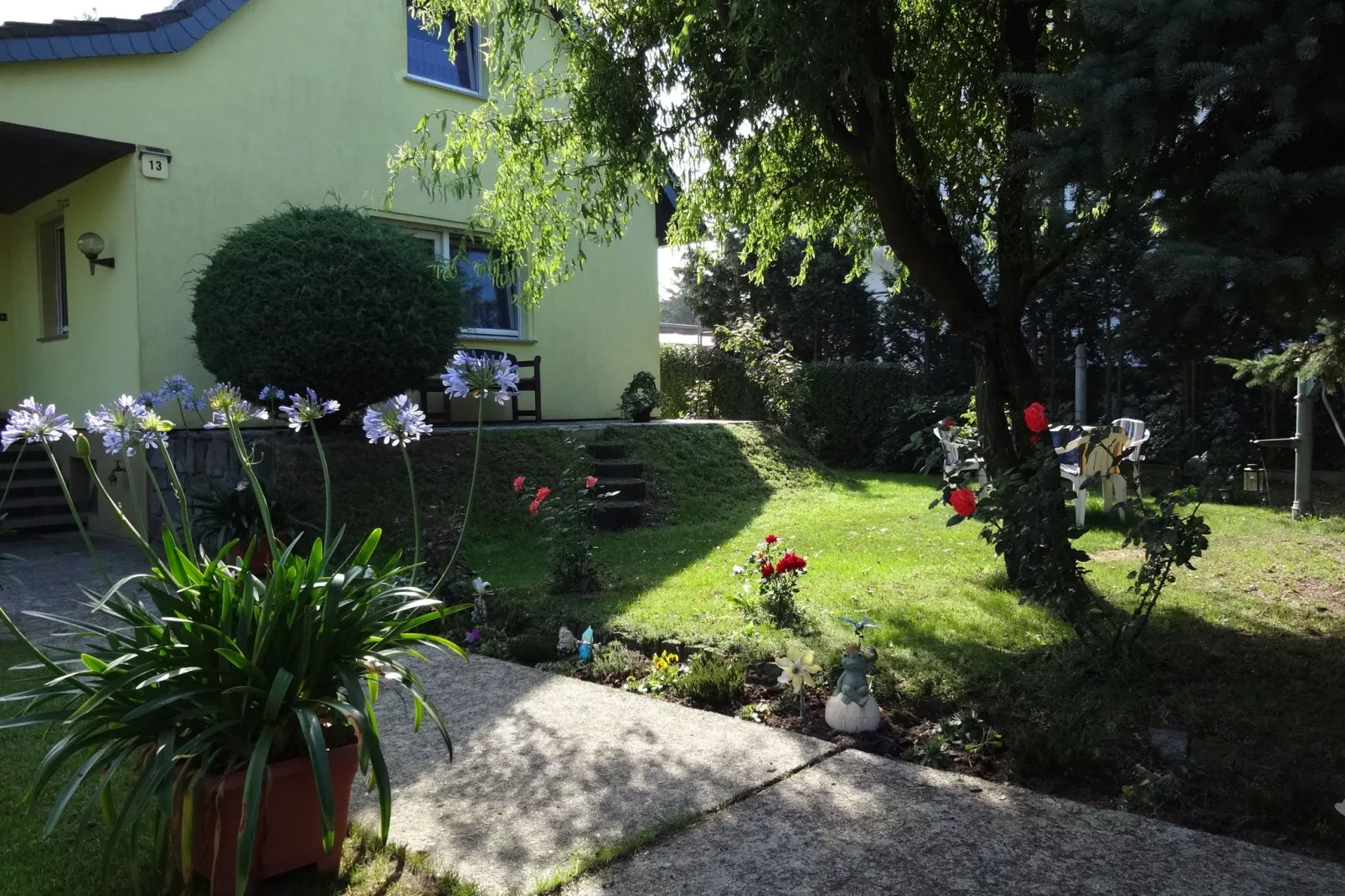 Ferienhaus Lausch-Tuinen zomer