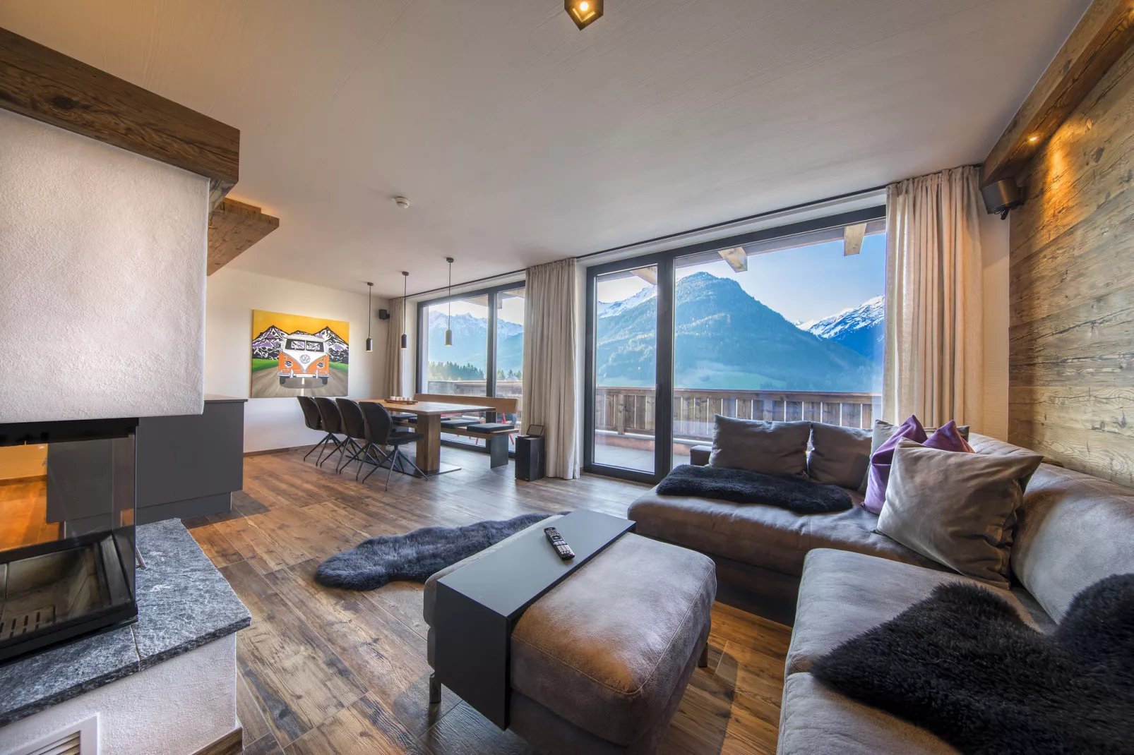Rossberg Hohe Tauern Chalets 6-Woonkamer