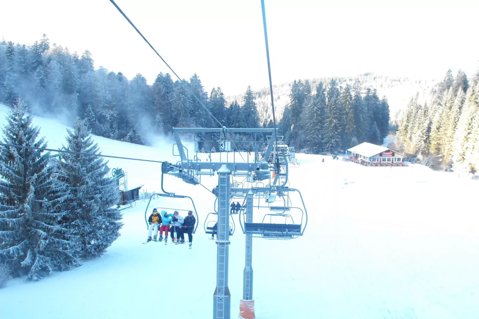 Les Chalets du Neune 13-Gebied winter 20km