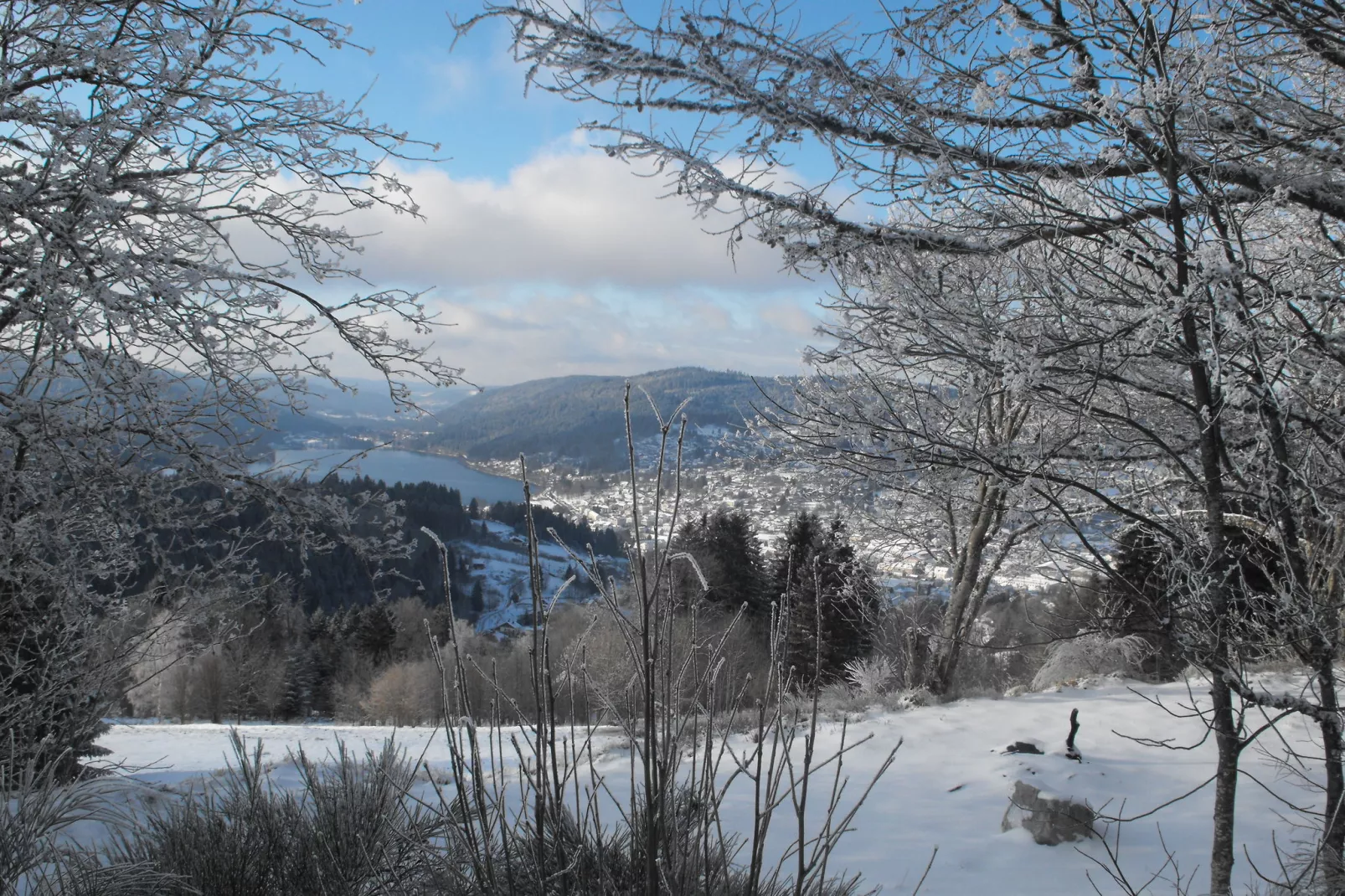 Chalet du Neune 11-Gebied winter 5km