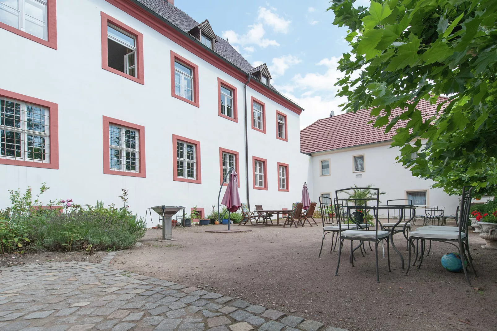 Urlaub im Schloss-Tuinen zomer