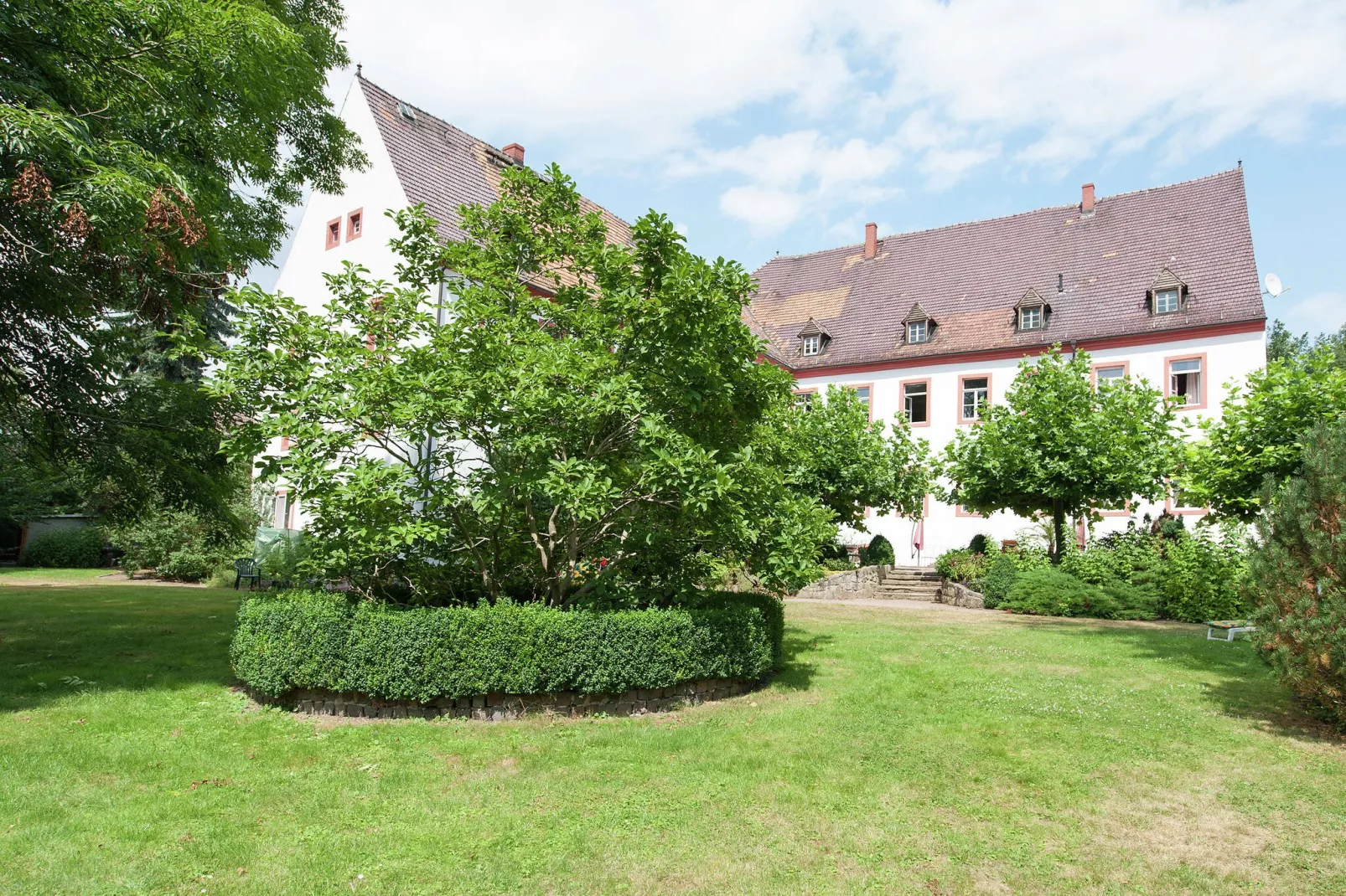 Urlaub im Schloss-Tuinen zomer