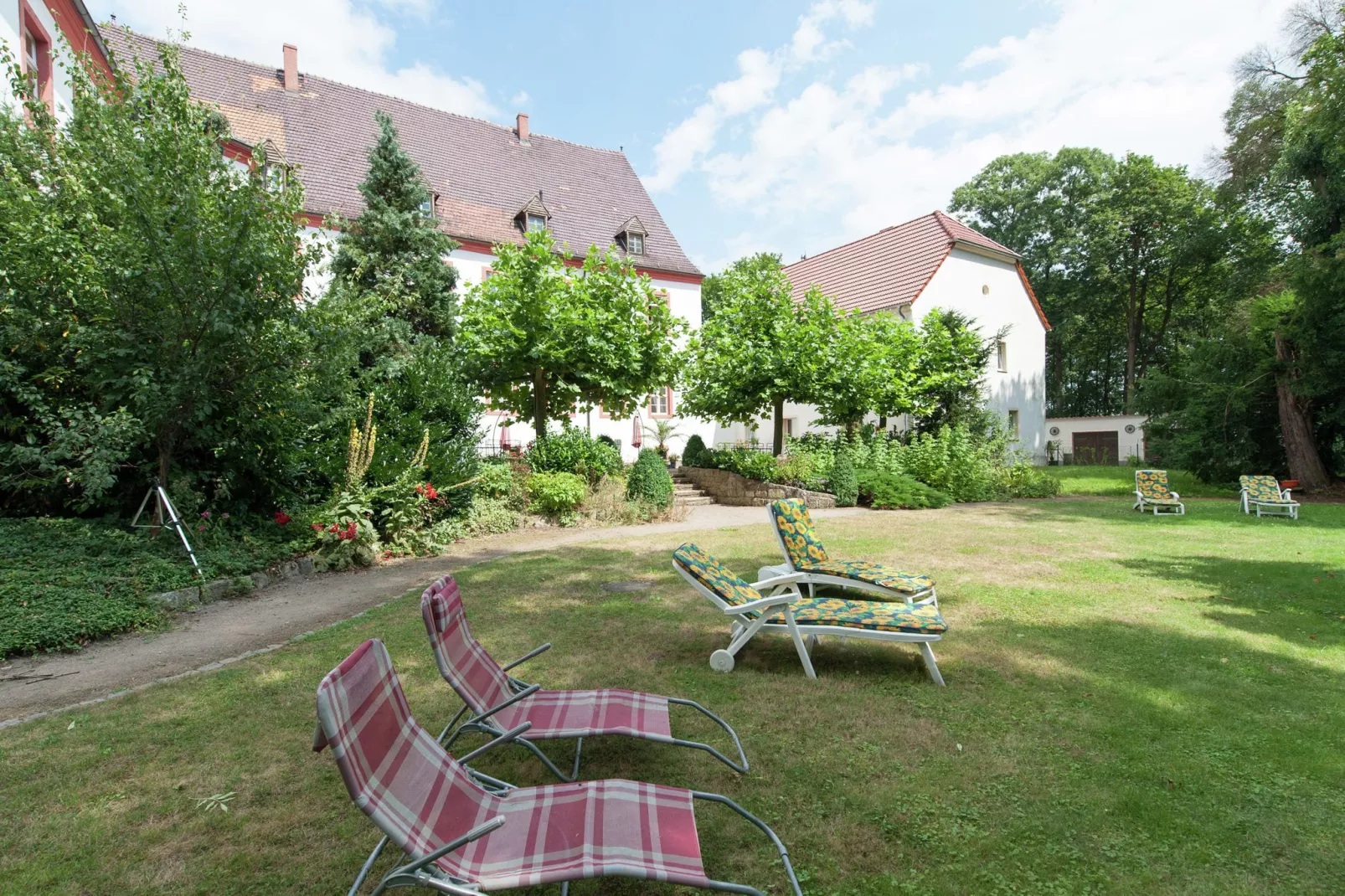 Urlaub im Schloss-Tuinen zomer