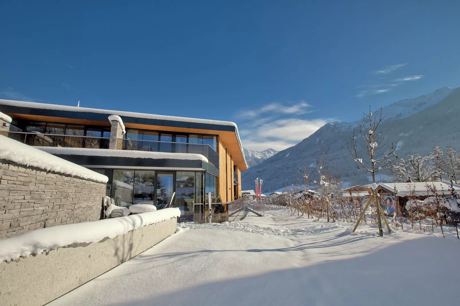 Wildkogel Appartement A-Exterieur winter