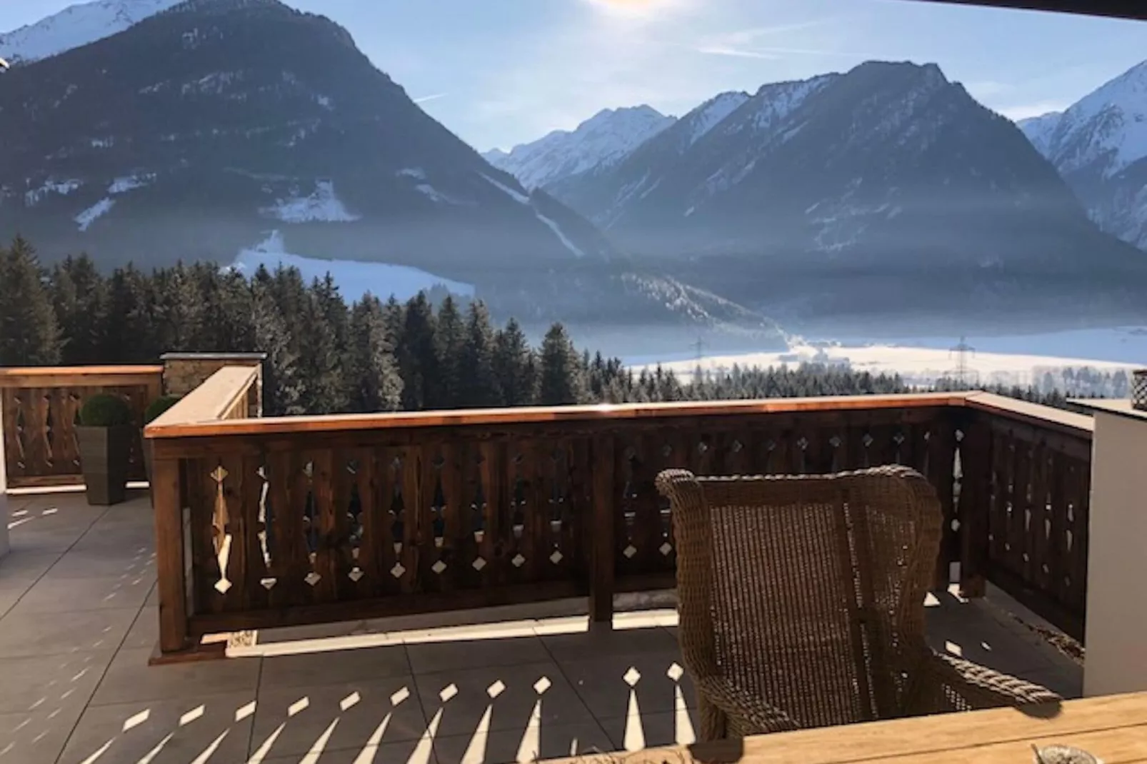 Rossberg Hohe Tauern Chalets -6-Terrasbalkon