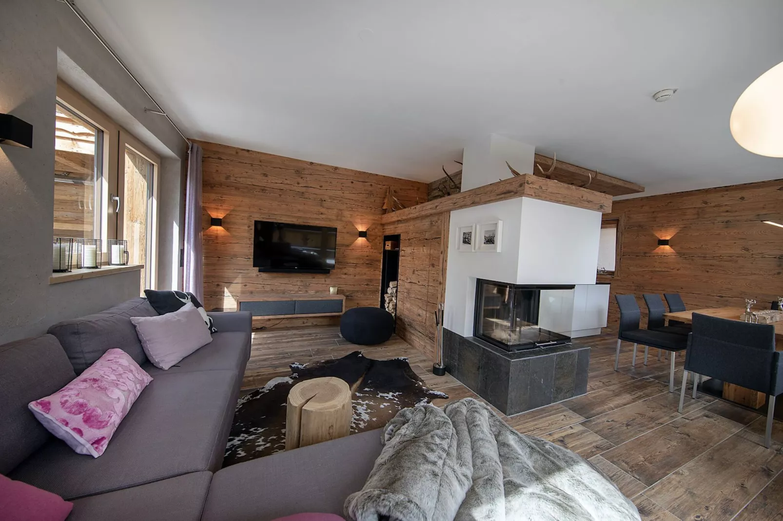 Rossberg Hohe Tauern Chalets -6-Woonkamer