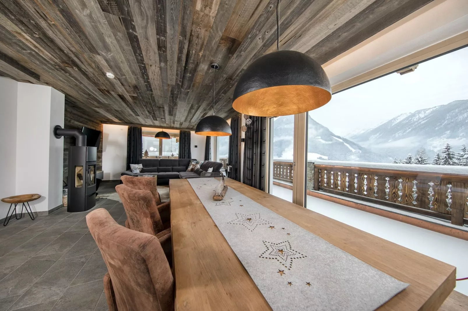 Rossberg Hohe Tauern Chalets 6-Woonkamer