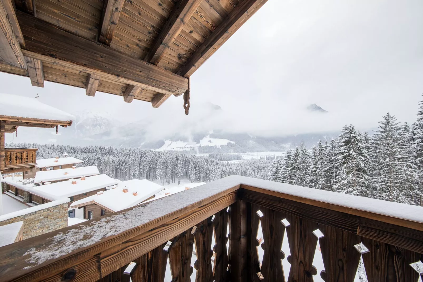 Rossberg Hohe Tauern Chalets 6-Uitzicht winter