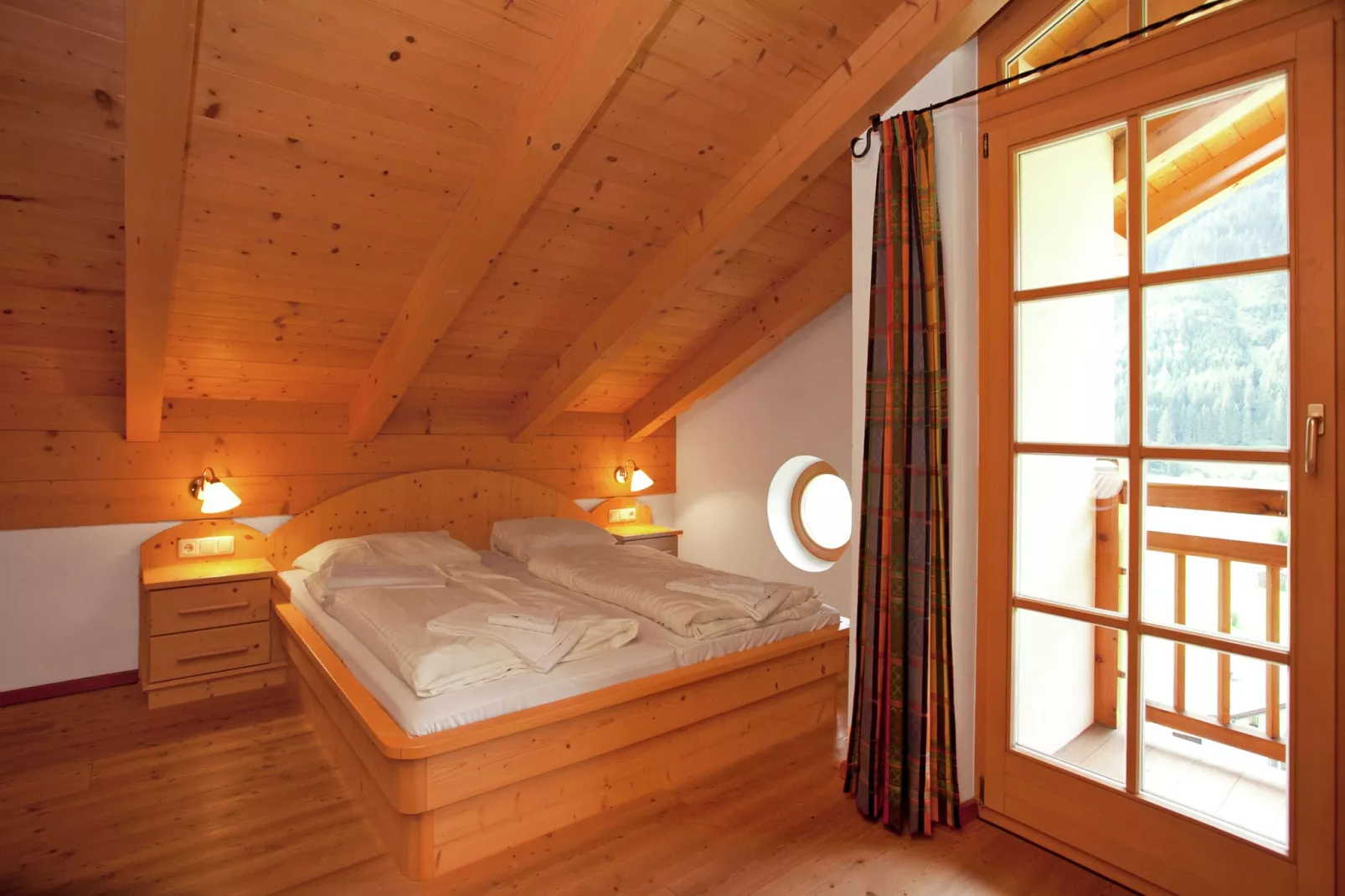 Chalets im Wald-Slaapkamer