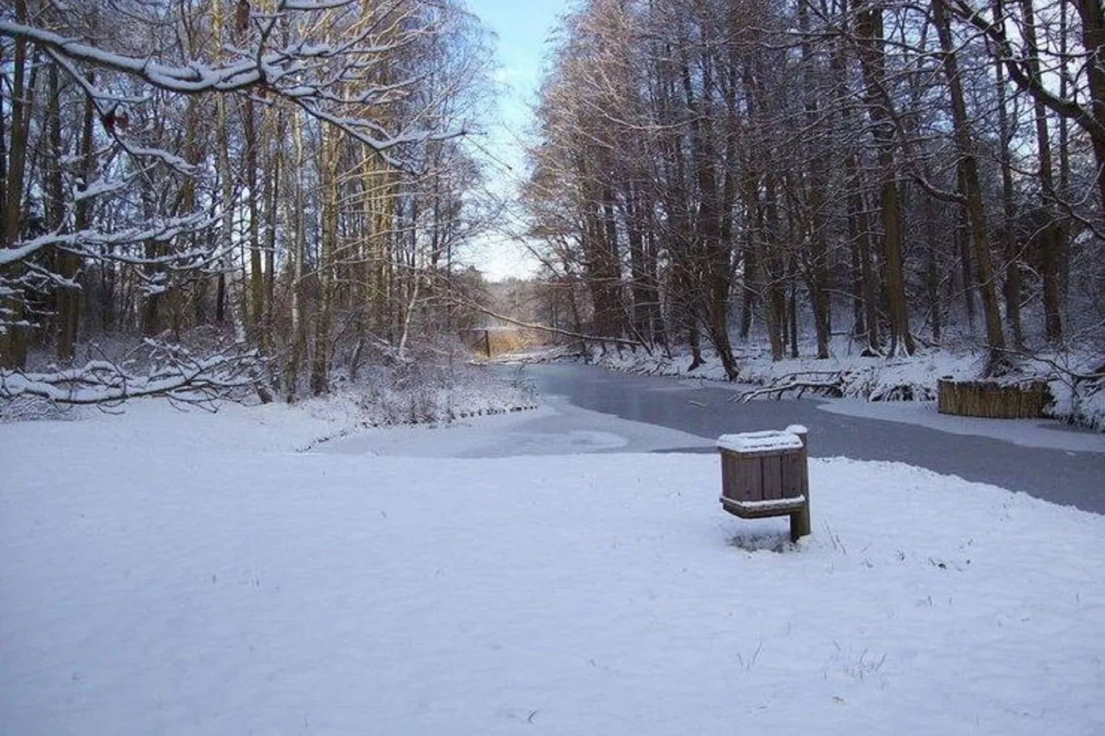 Brandenburg-Gebied winter 1km