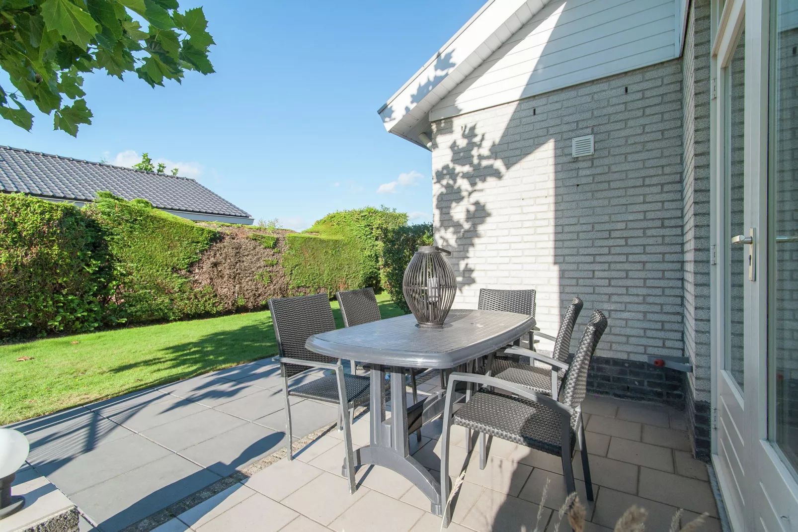 Bungalowpark de Gouden Spar 2-Terrasbalkon