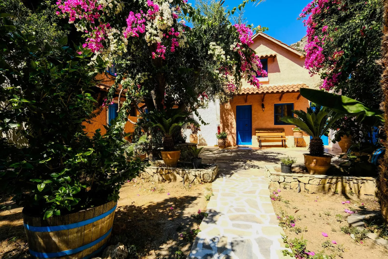 Olive Tree Cottage No 5-Buitenkant zomer