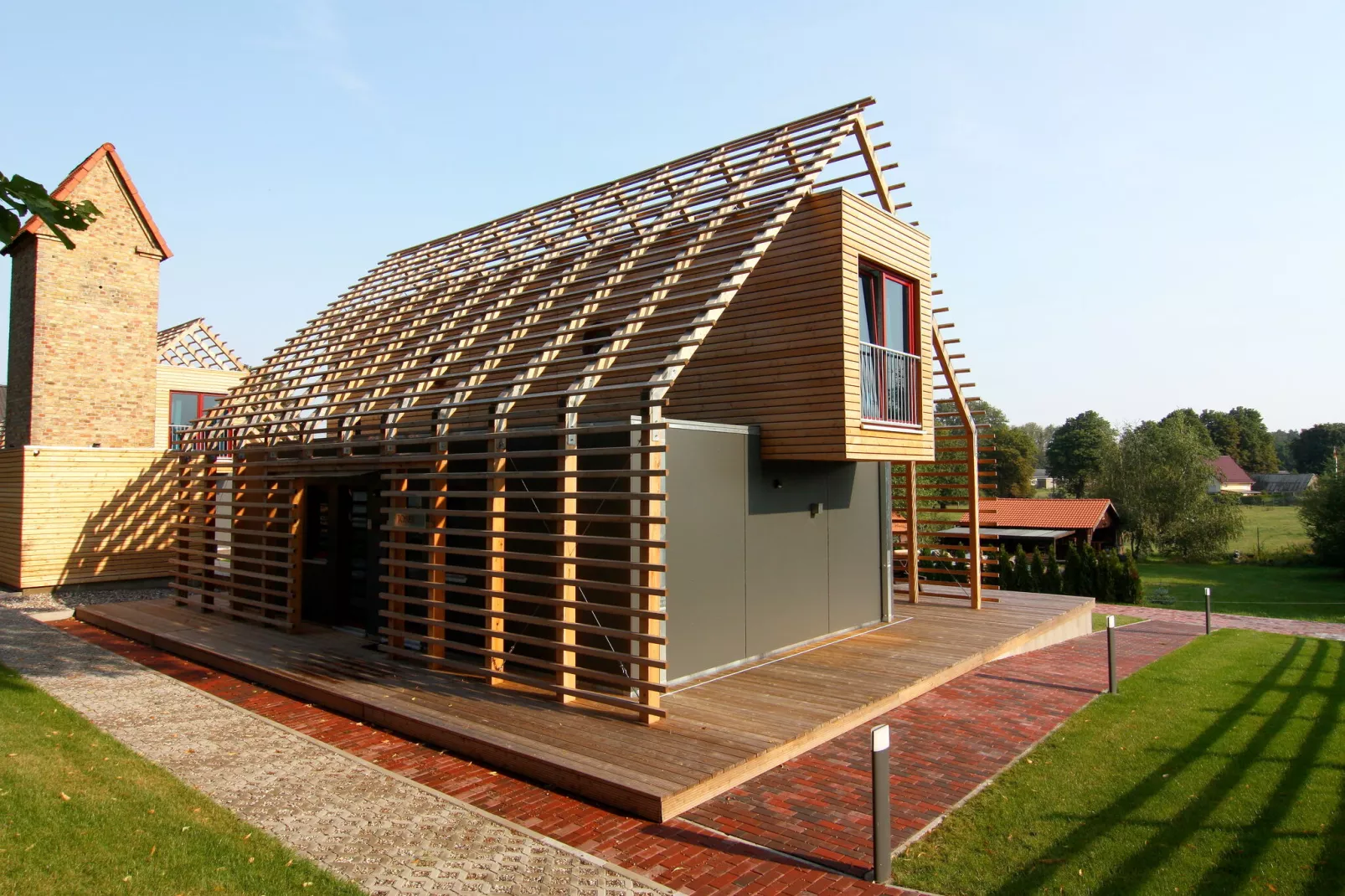 Haus 14 80 qm-Buitenkant zomer