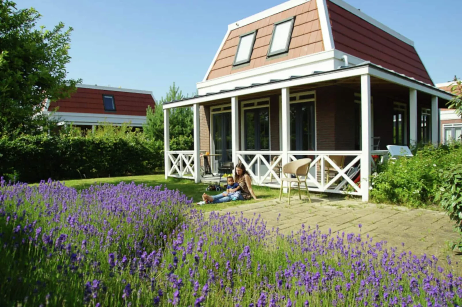 Bungalowparck Tulp en Zee 3-Tuinen zomer