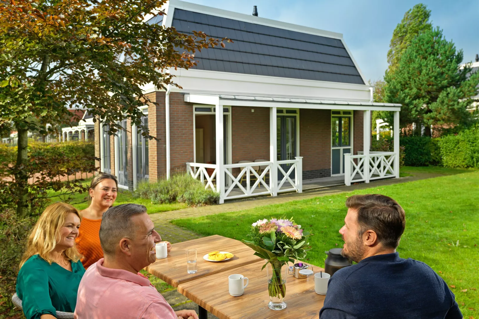 Bungalowparck Tulp en Zee 3-Tuinen zomer