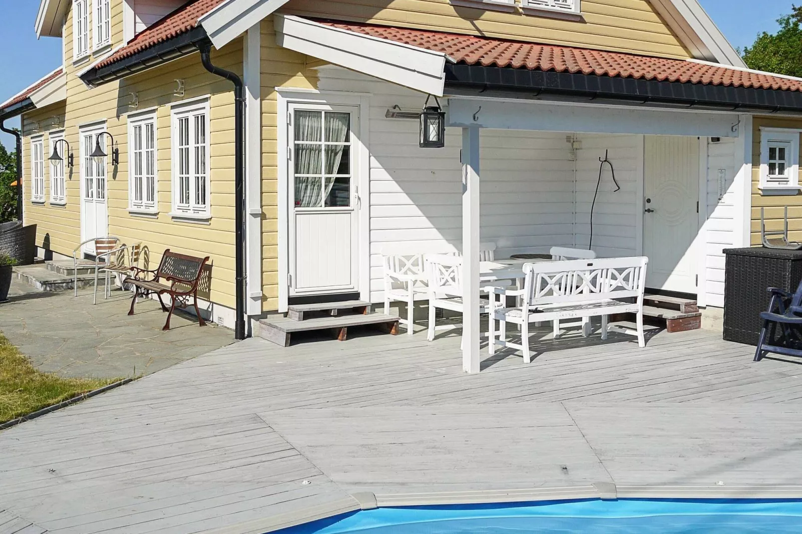 10 persoons vakantie huis in Kongshavn-Zwembad