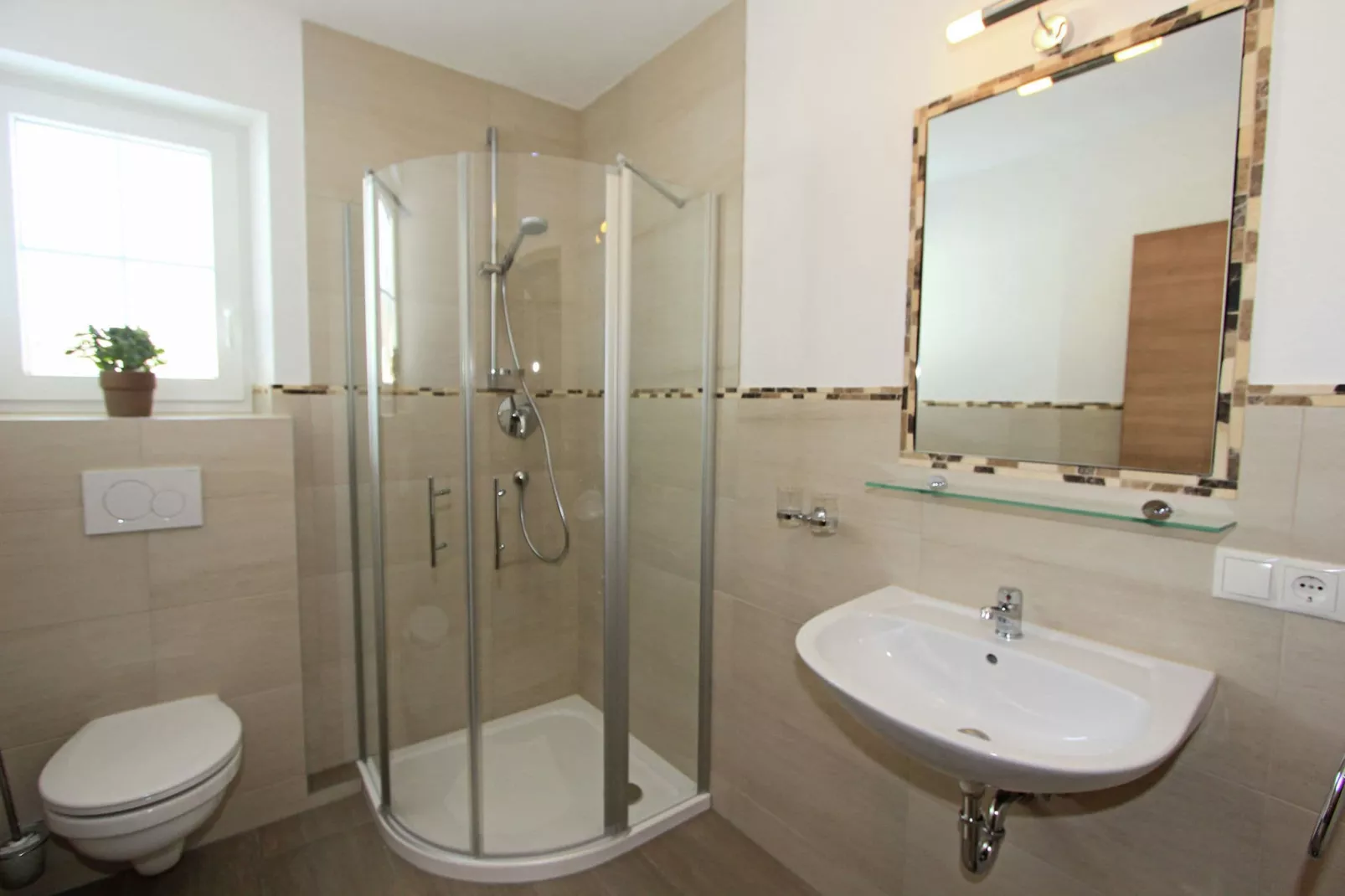 Apartment Sporer / Aschau-Badkamer