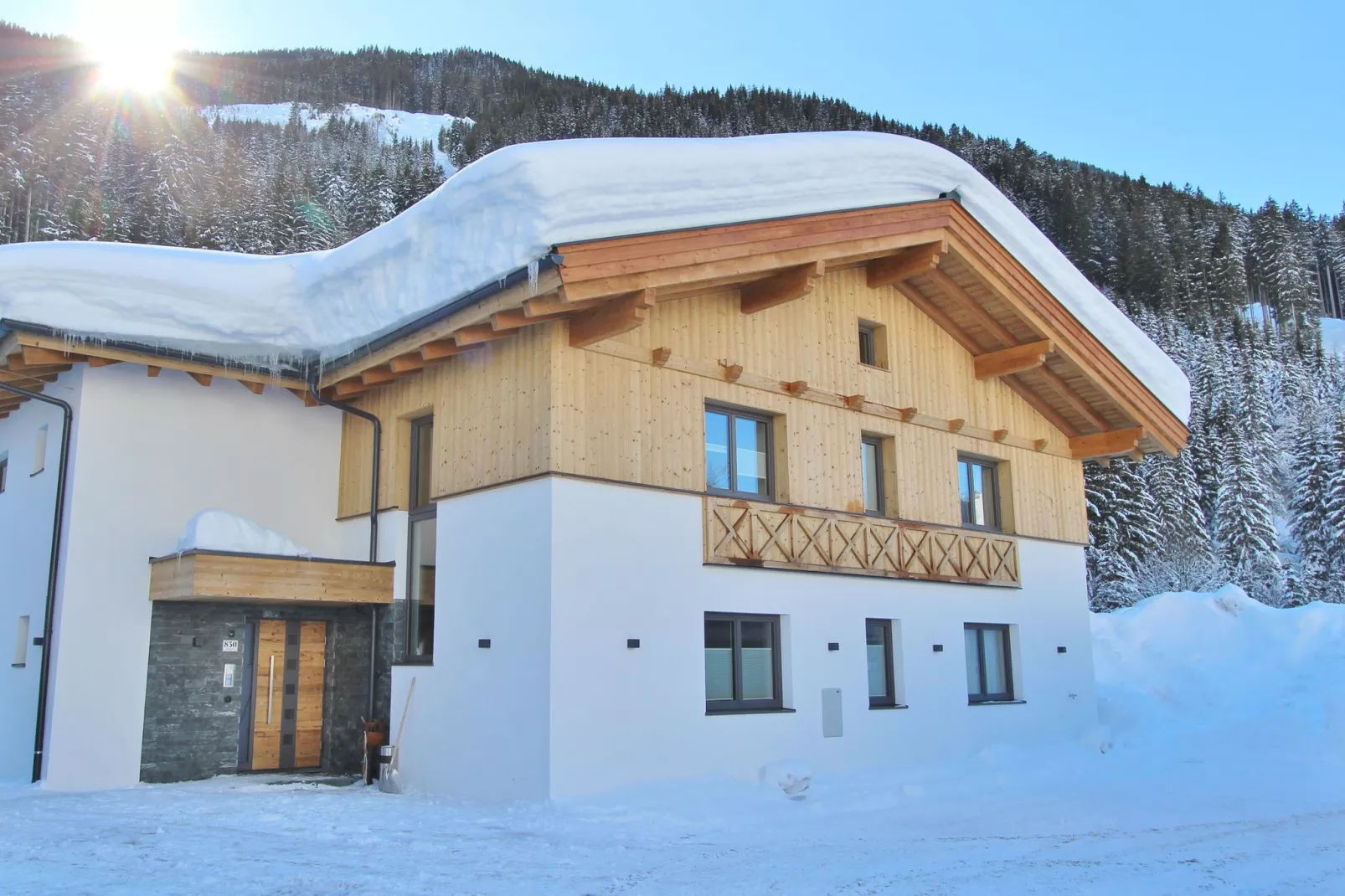 Saalach Penthouse 6-Exterieur winter