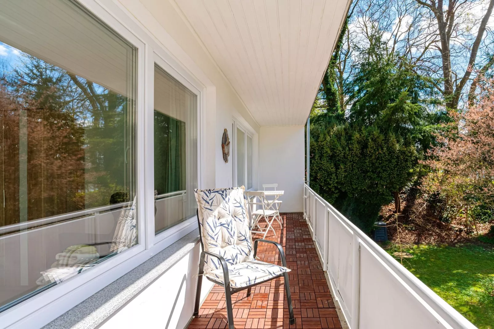 Ferienwohnung in Ostholsteinischen Schweiz-Terrasbalkon