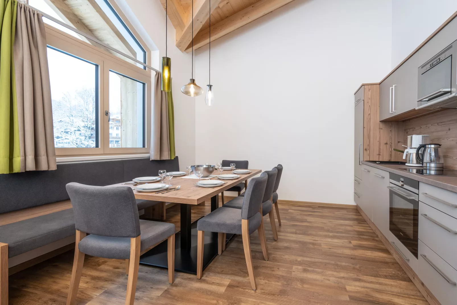 Saalach Penthouse 67-Eetkamer