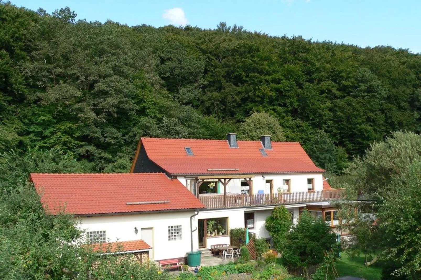 Sauerland-Buitenkant zomer