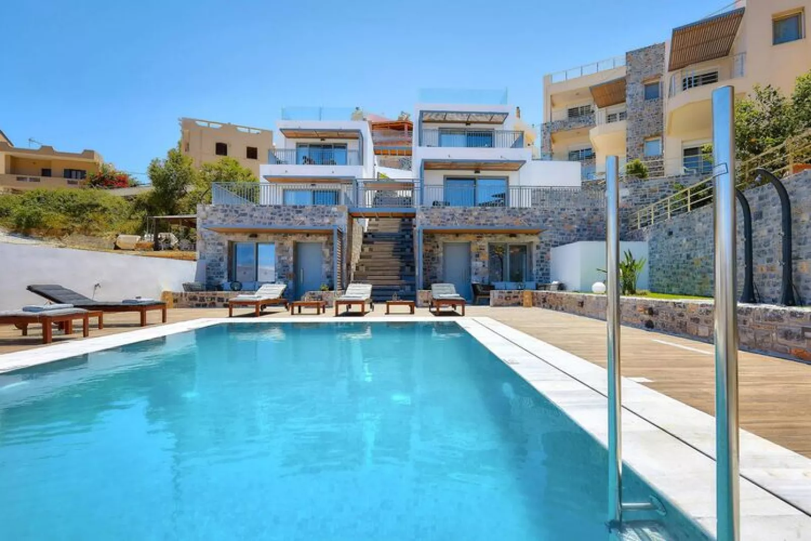 Appartementen Seascape Luxury Residences, Agia Pelagia-Zwembad