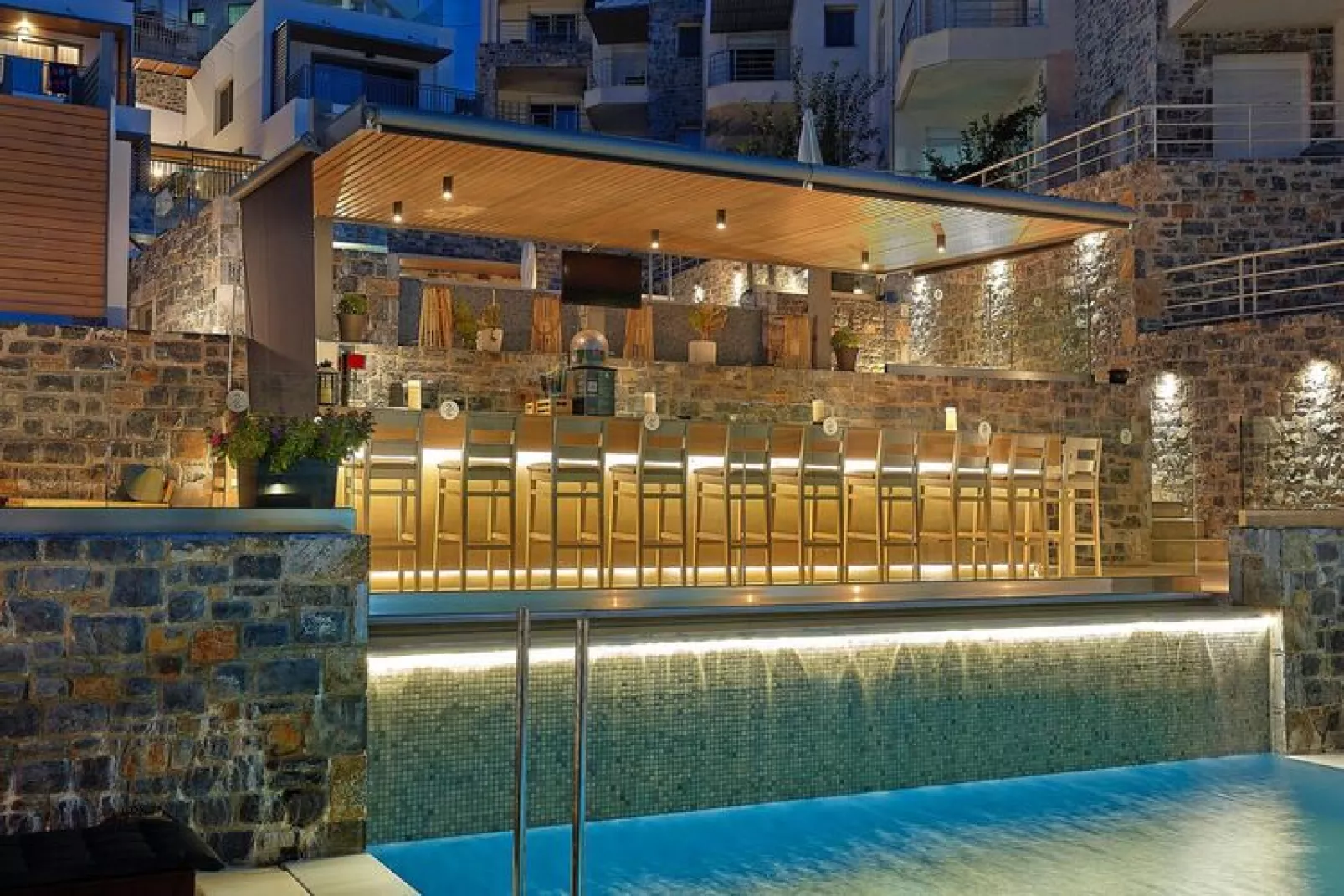 Appartementen Seascape Luxury Residences, Agia Pelagia-Zwembad