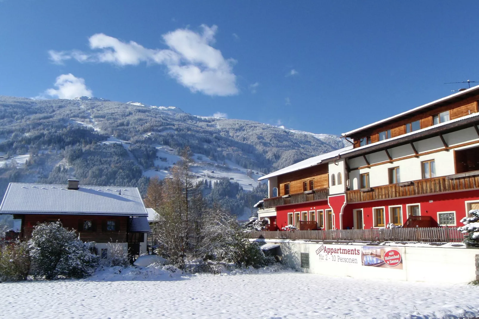 Gartenparadies-Exterieur winter