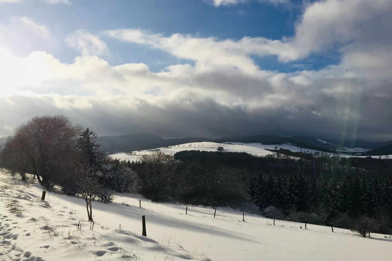 Barbara-Gebied winter 5km