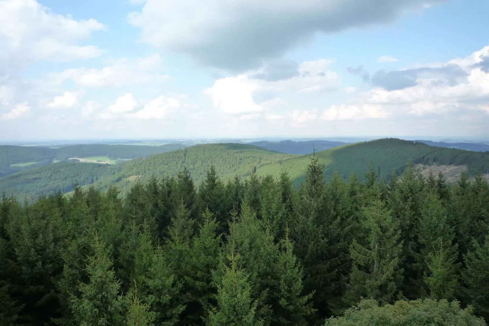 Auf den Gärten-Gebieden zomer 20km