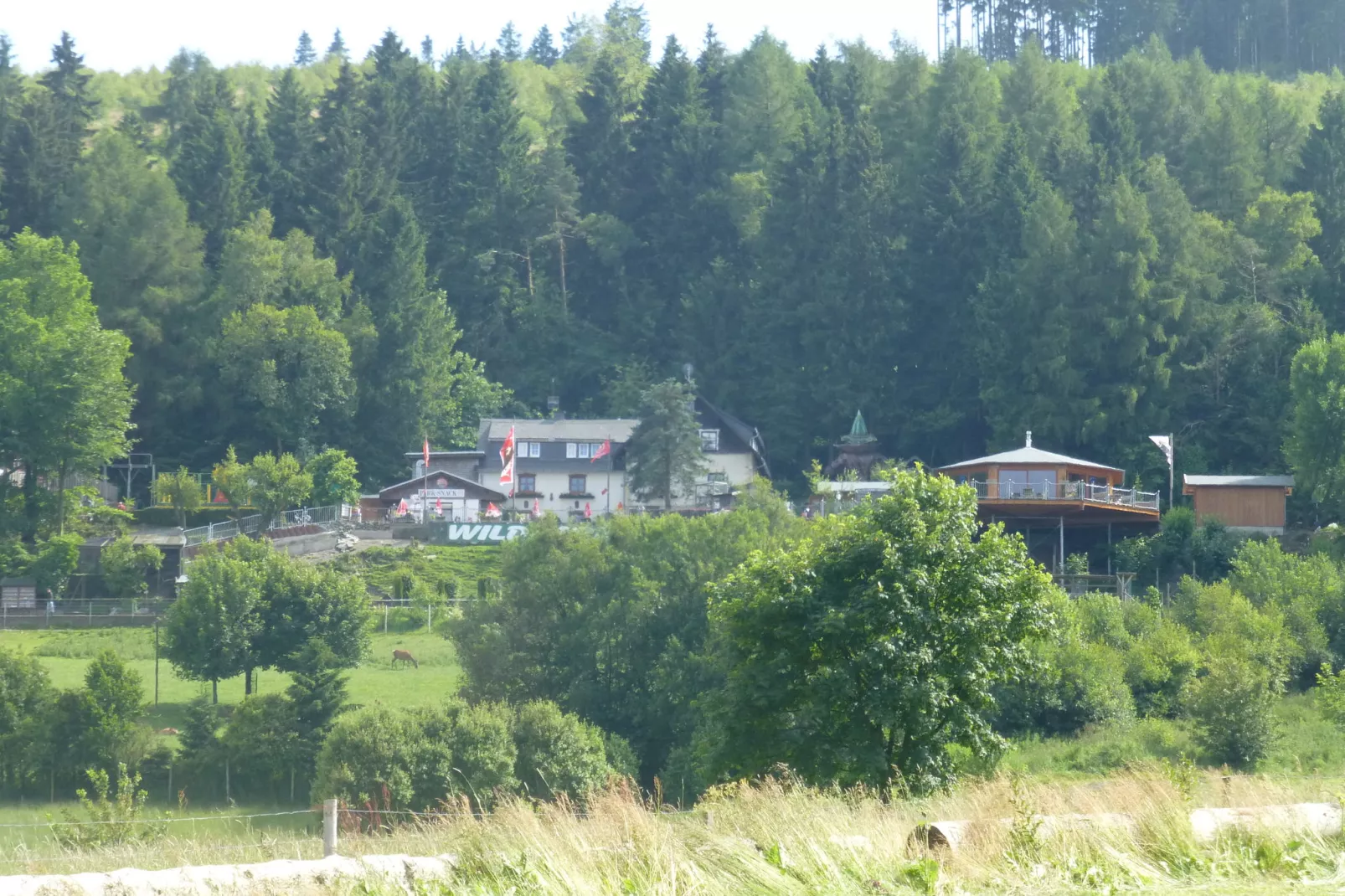 Auf den Gärten-Gebieden zomer 5km