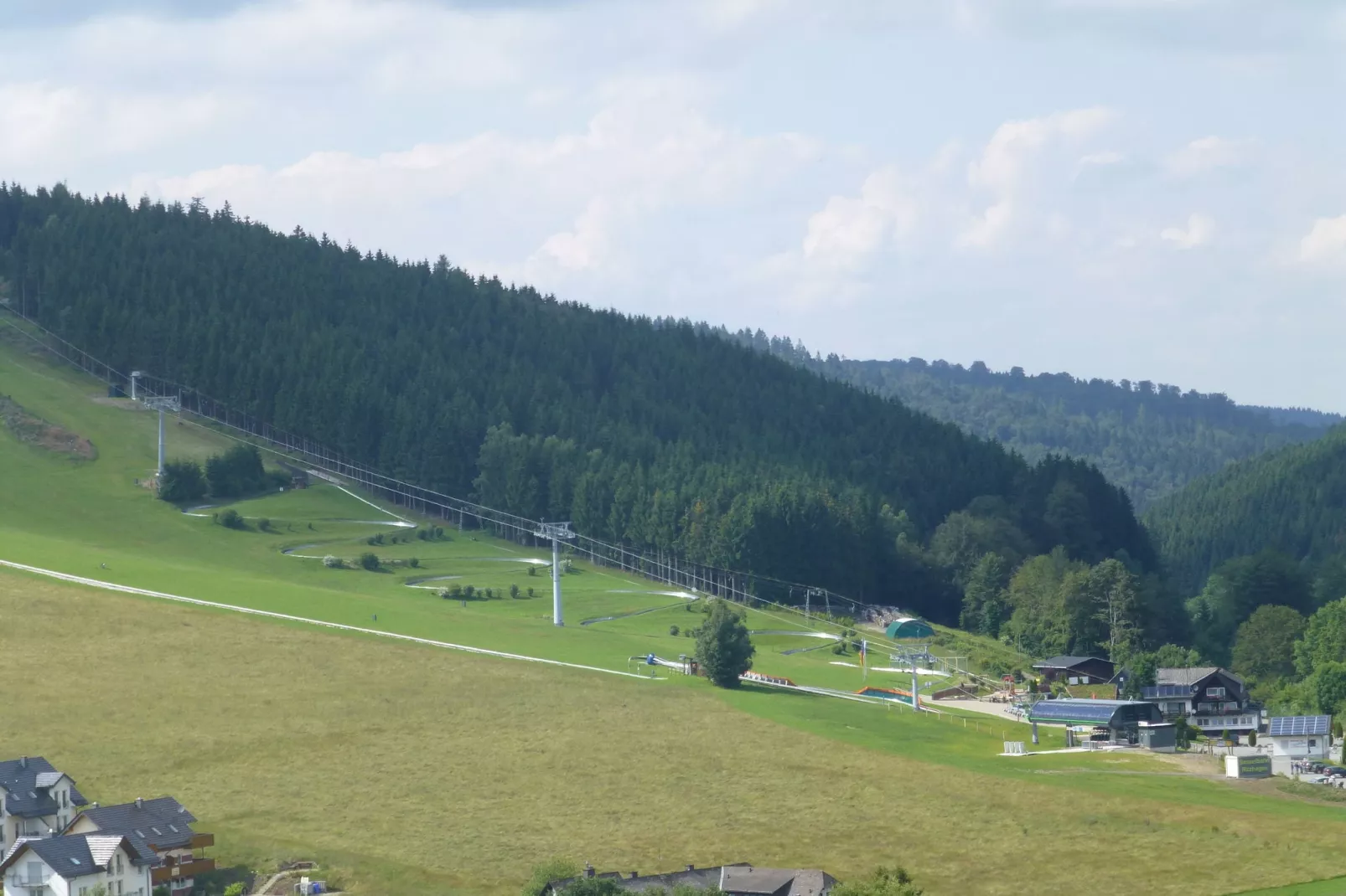 Auf den Gärten-Gebieden zomer 5km