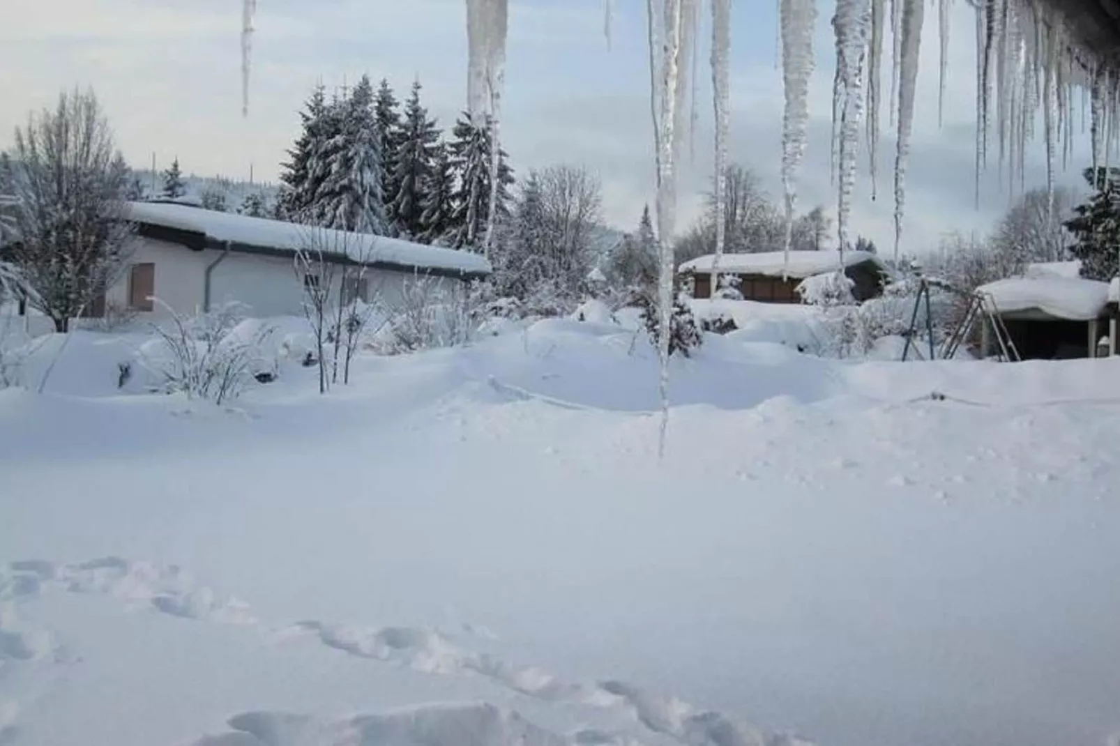 Im Ferienpark II-Uitzicht winter